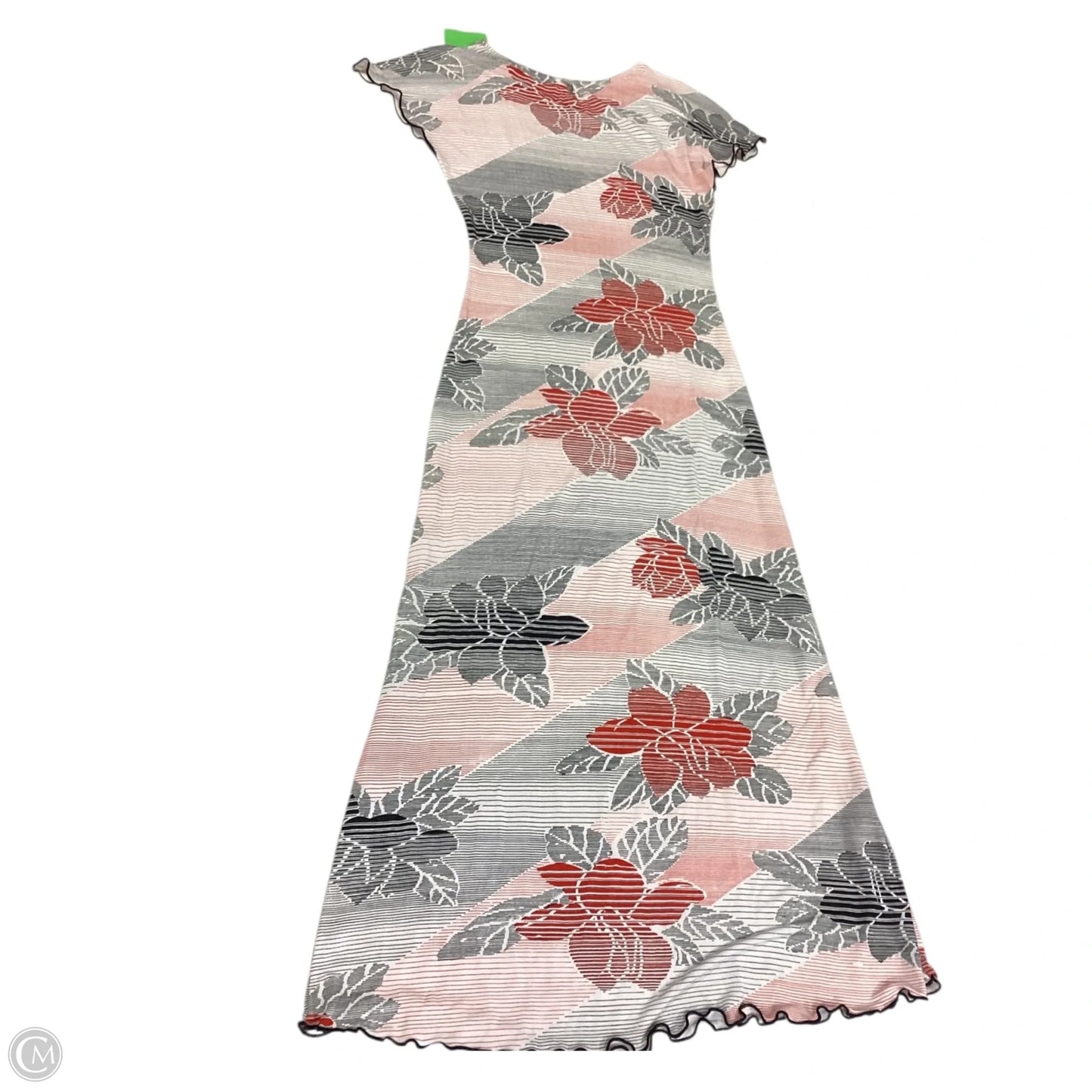 Dress Casual Midi By Free People In Black & Red, Size: M