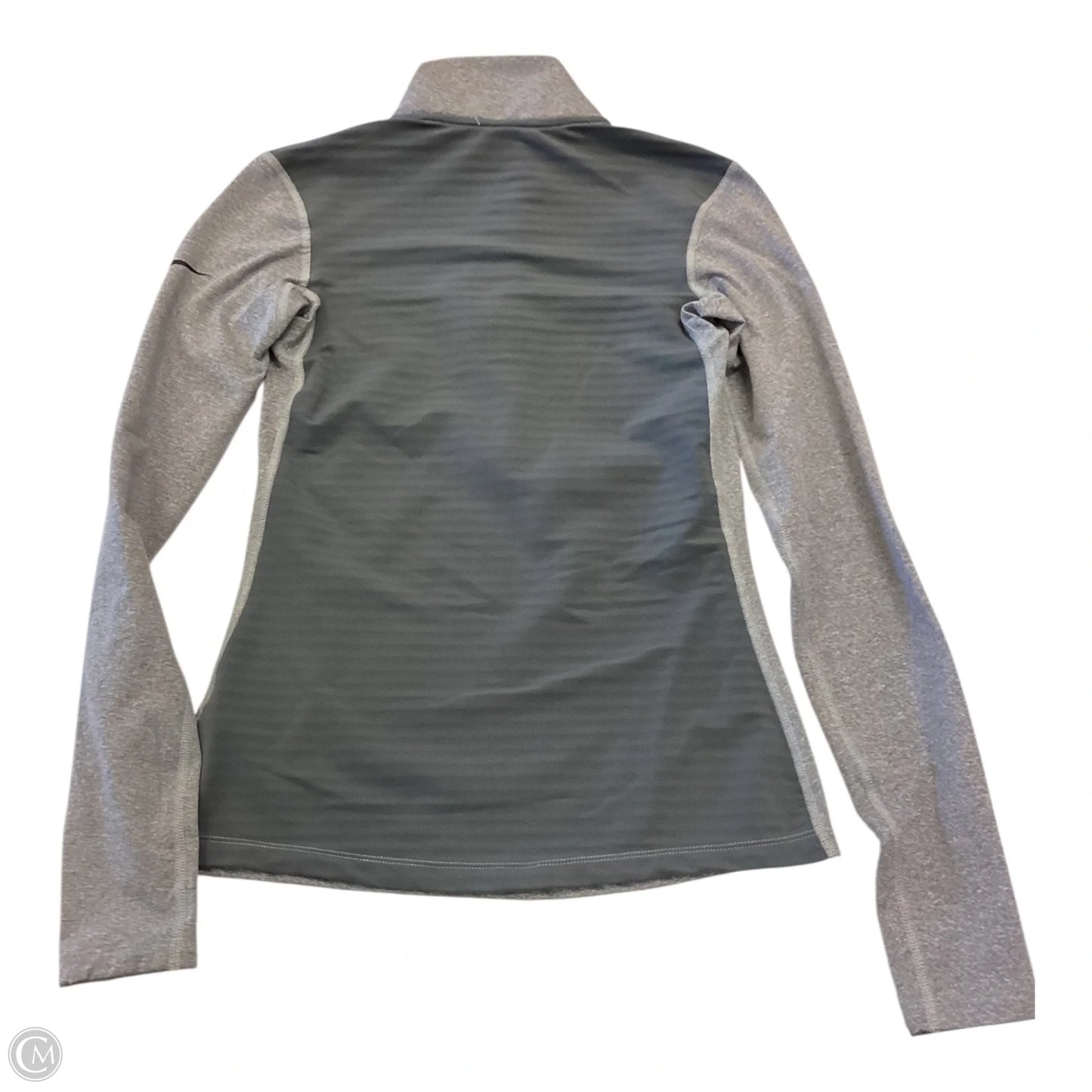 Top Long Sleeve By Nike Apparel In Grey, Size: S