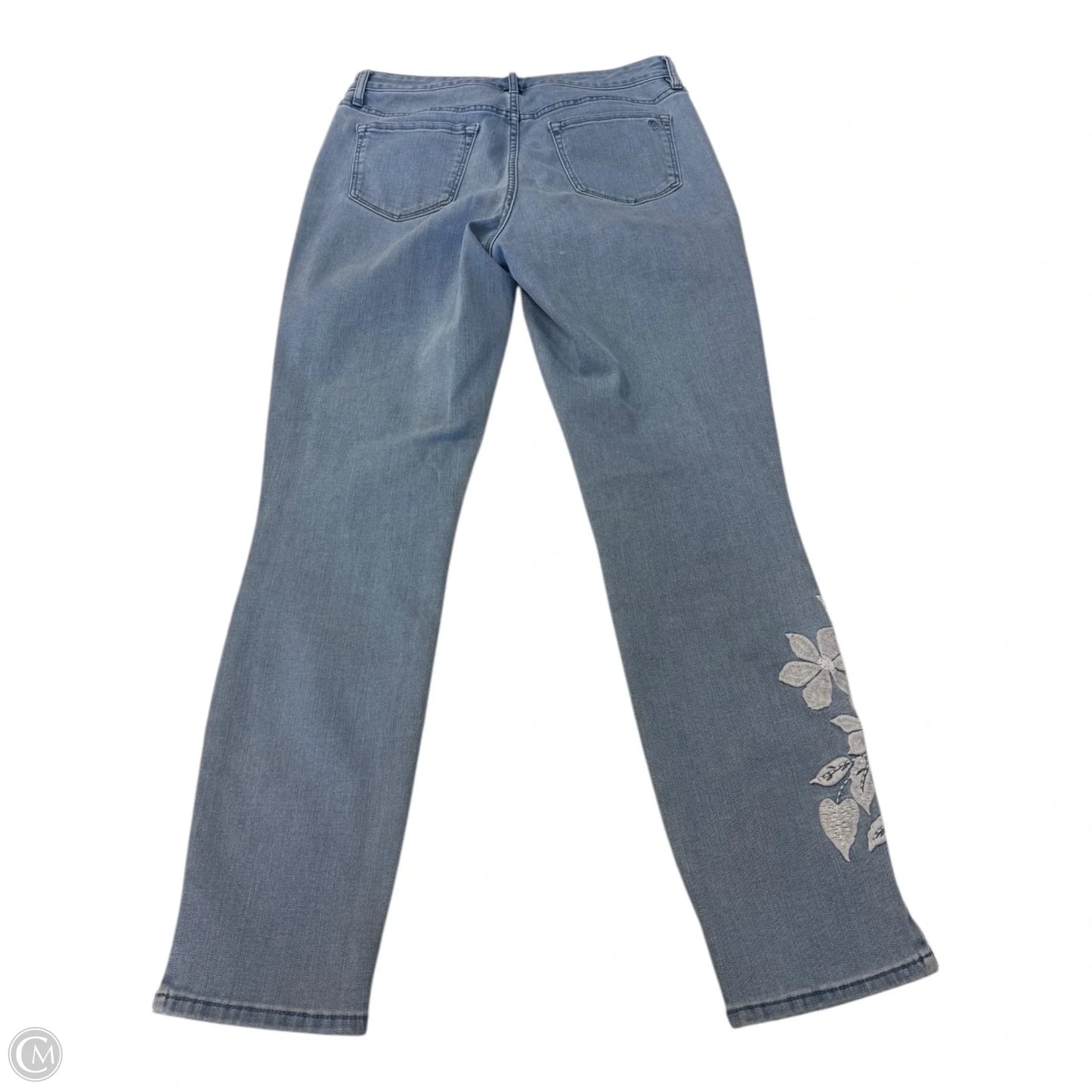 Jeans Cropped By Clothes Mentor In Blue, Size: 8