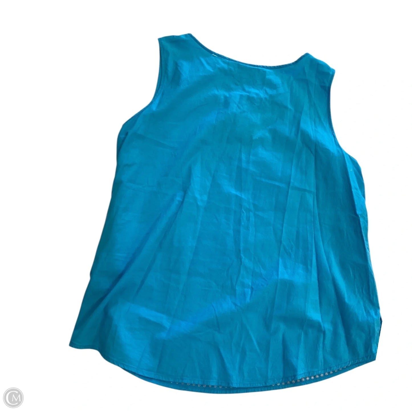 Top Sleeveless By St Johns Bay In Blue, Size: Xl