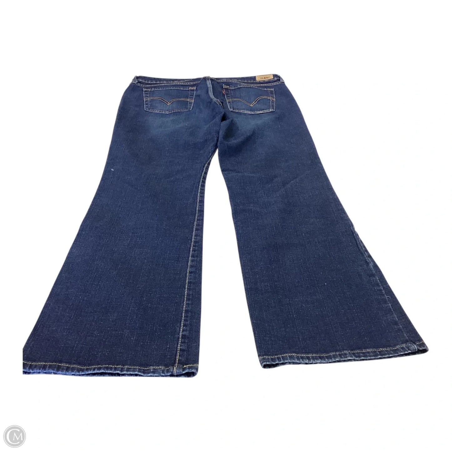 Jeans Boot Cut By Levis In Blue, Size: 14