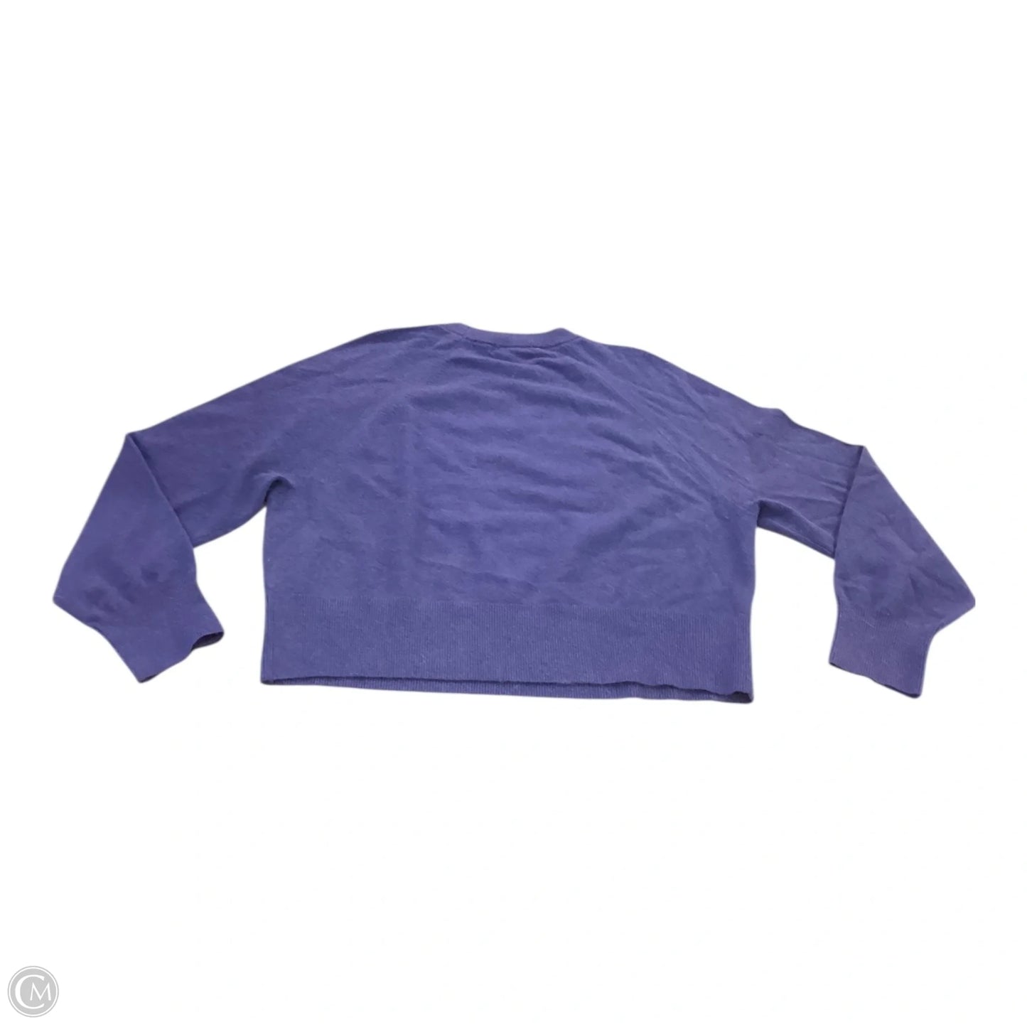 Sweater By White And Warren In Purple, Size: M