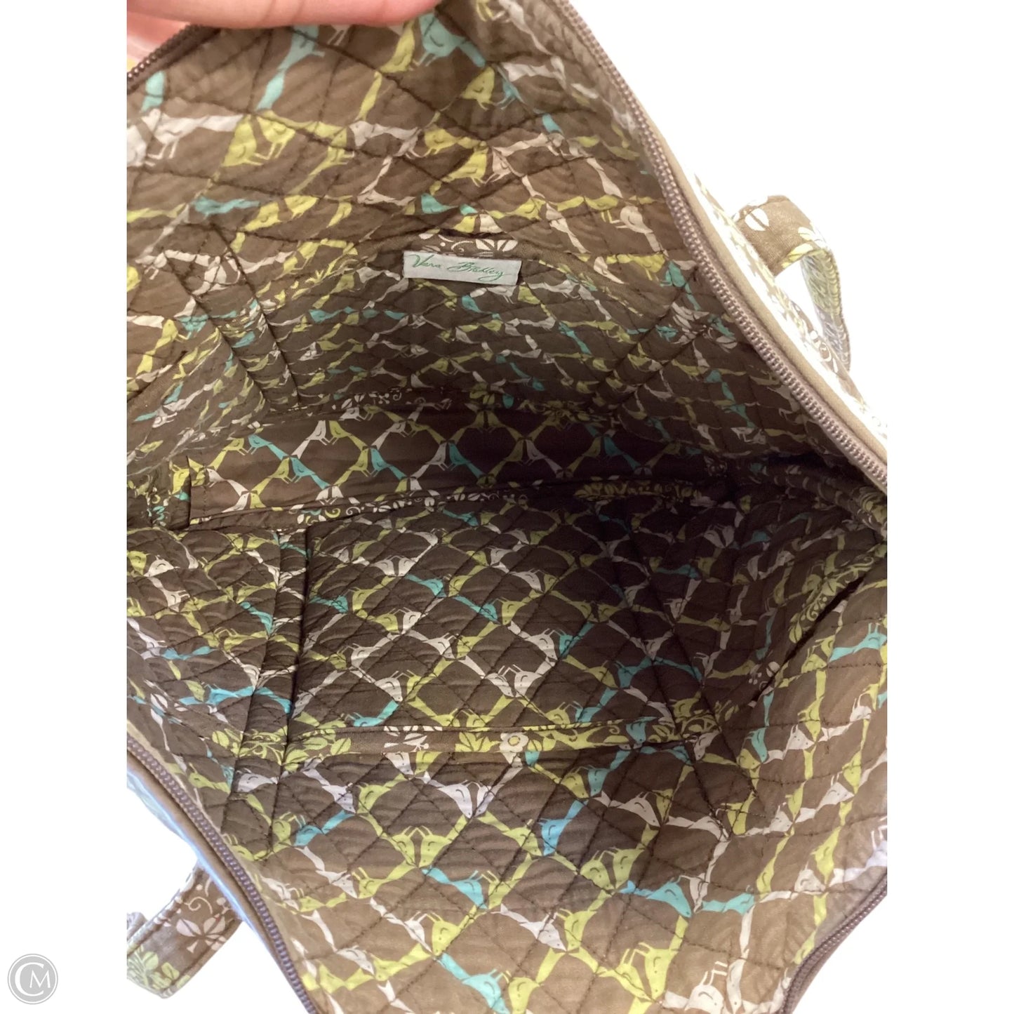 Handbag By Vera Bradley, Size: Medium
