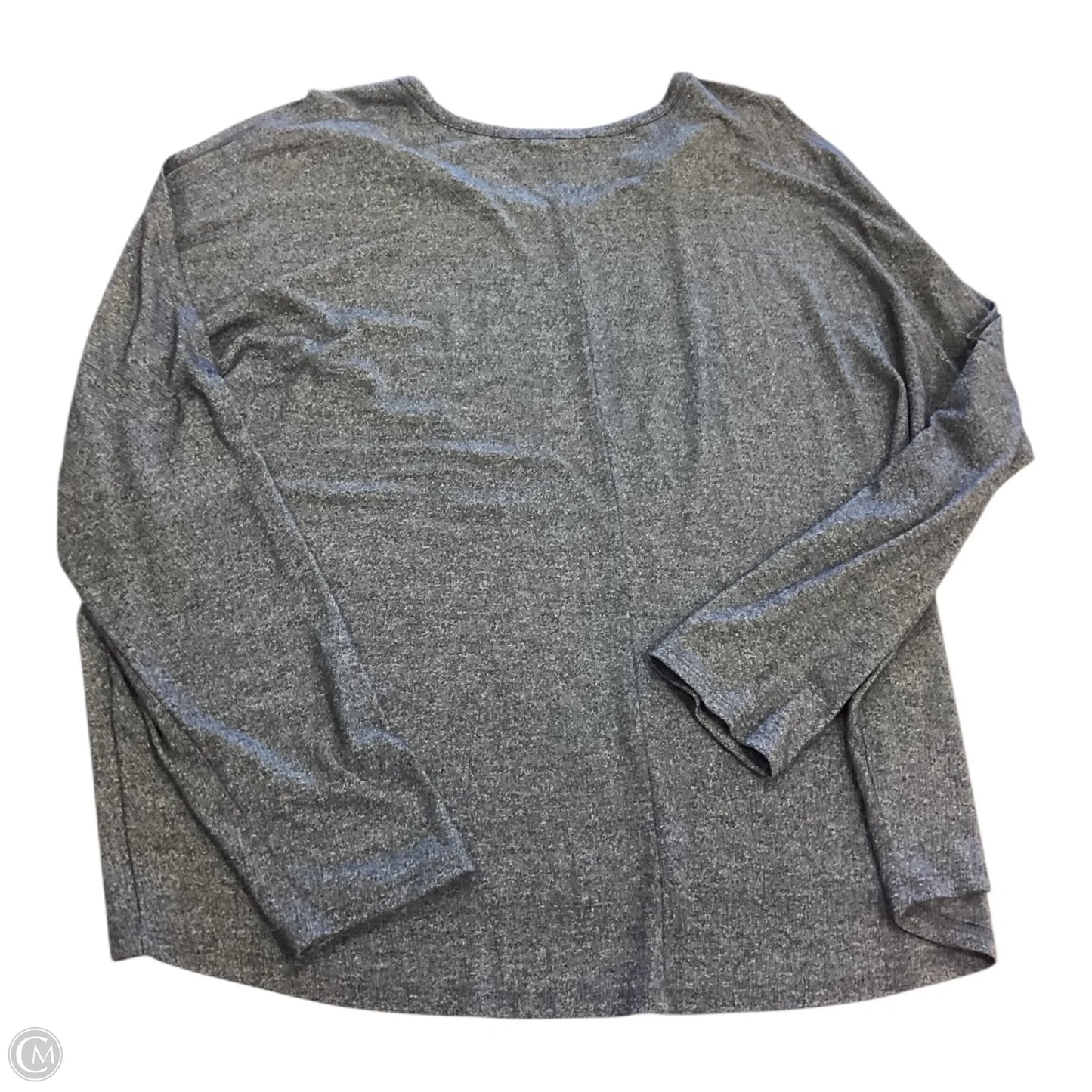 Top Long Sleeve By Acemi In Blue, Size: L