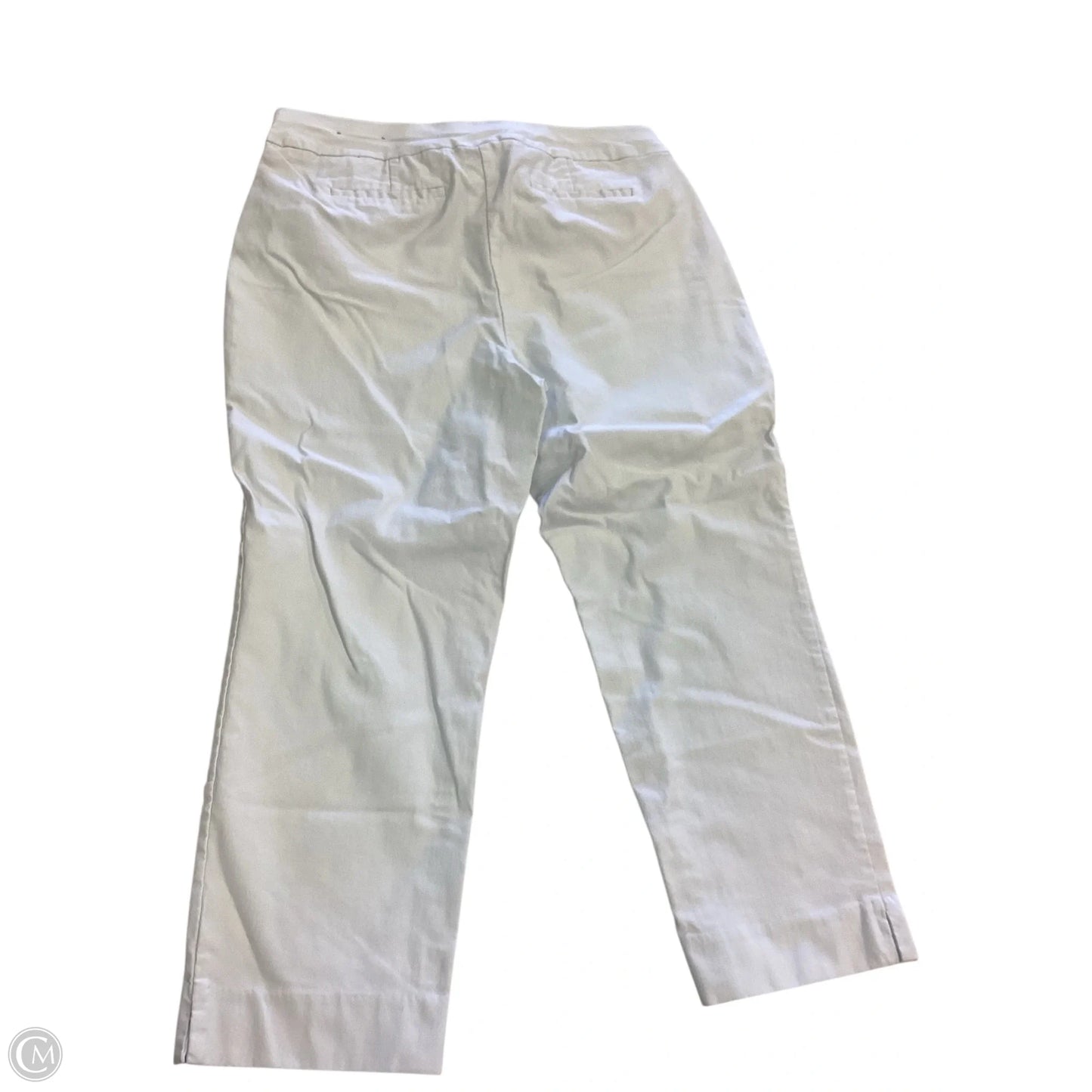 Capris By Chicos In White, Size: L
