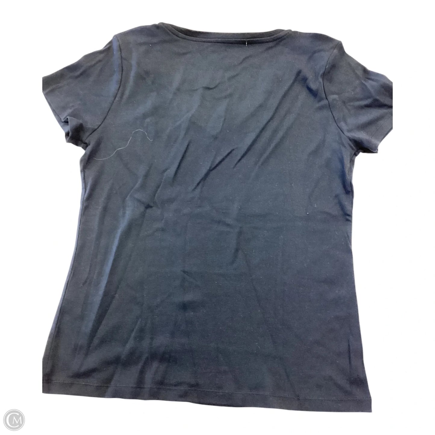 Top Short Sleeve By Tommy Hilfiger In Navy, Size: L