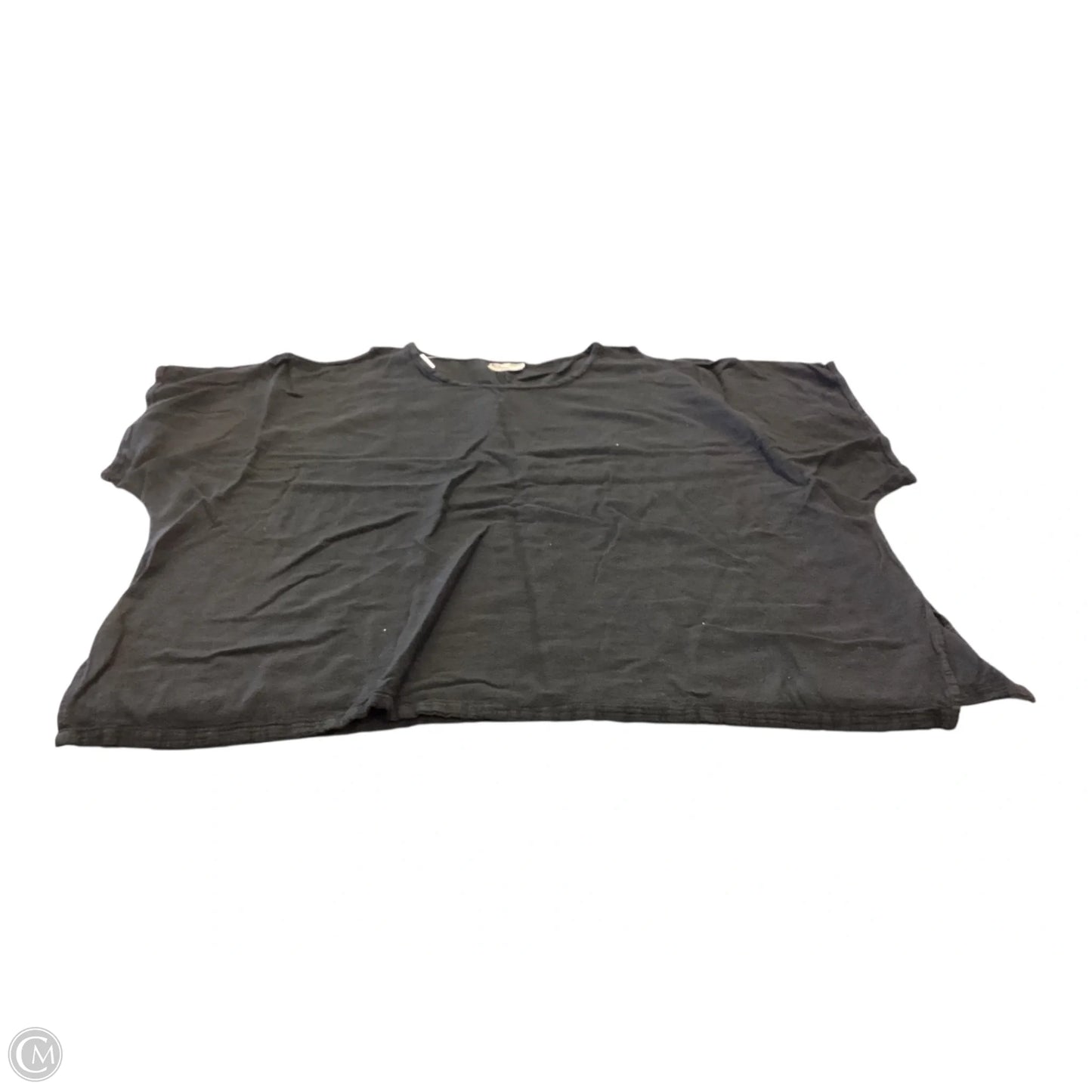 Top Short Sleeve By Clothes Mentor In Black, Size: Osfm