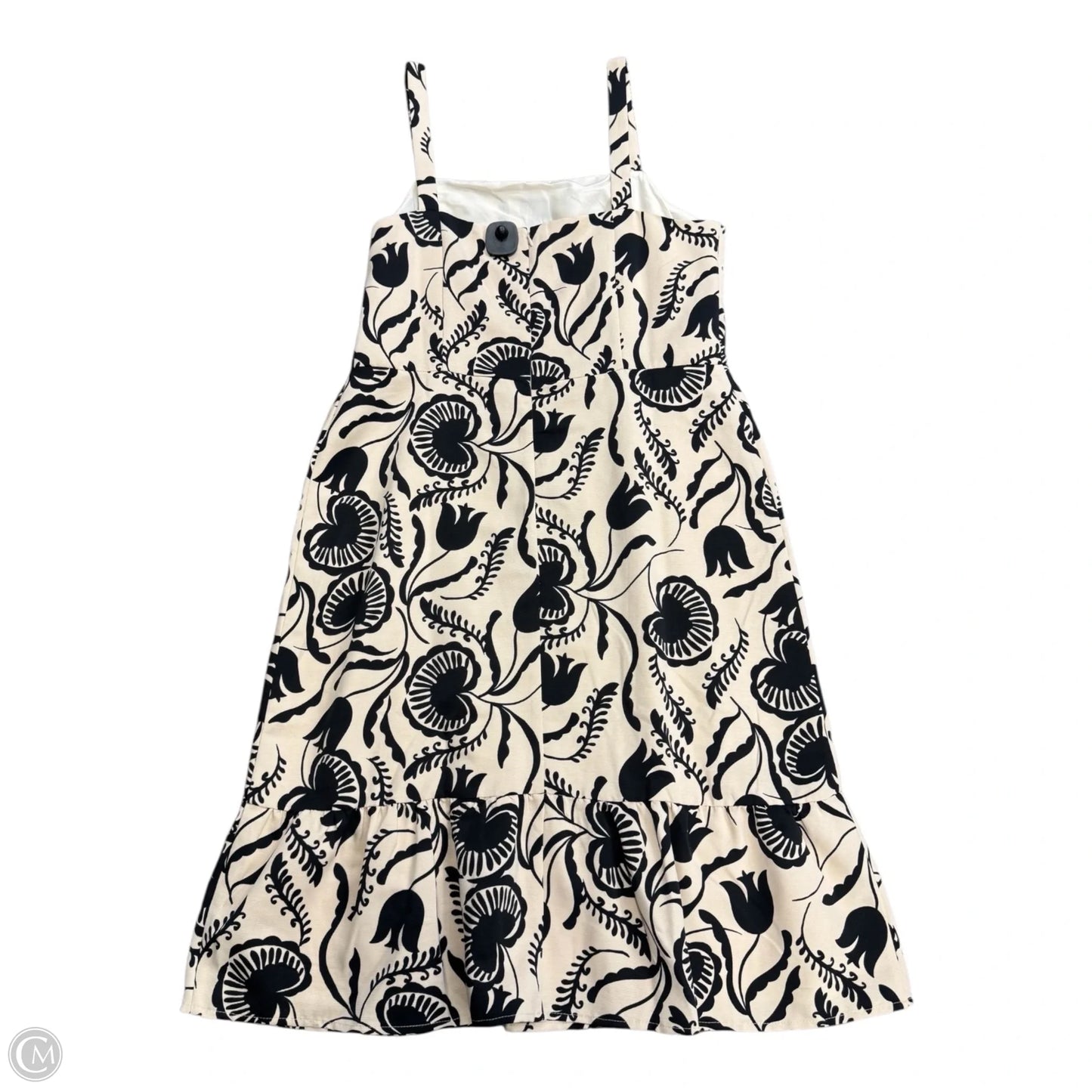 Dress Casual Maxi By Ann Taylor In Black & Brown, Size: 16