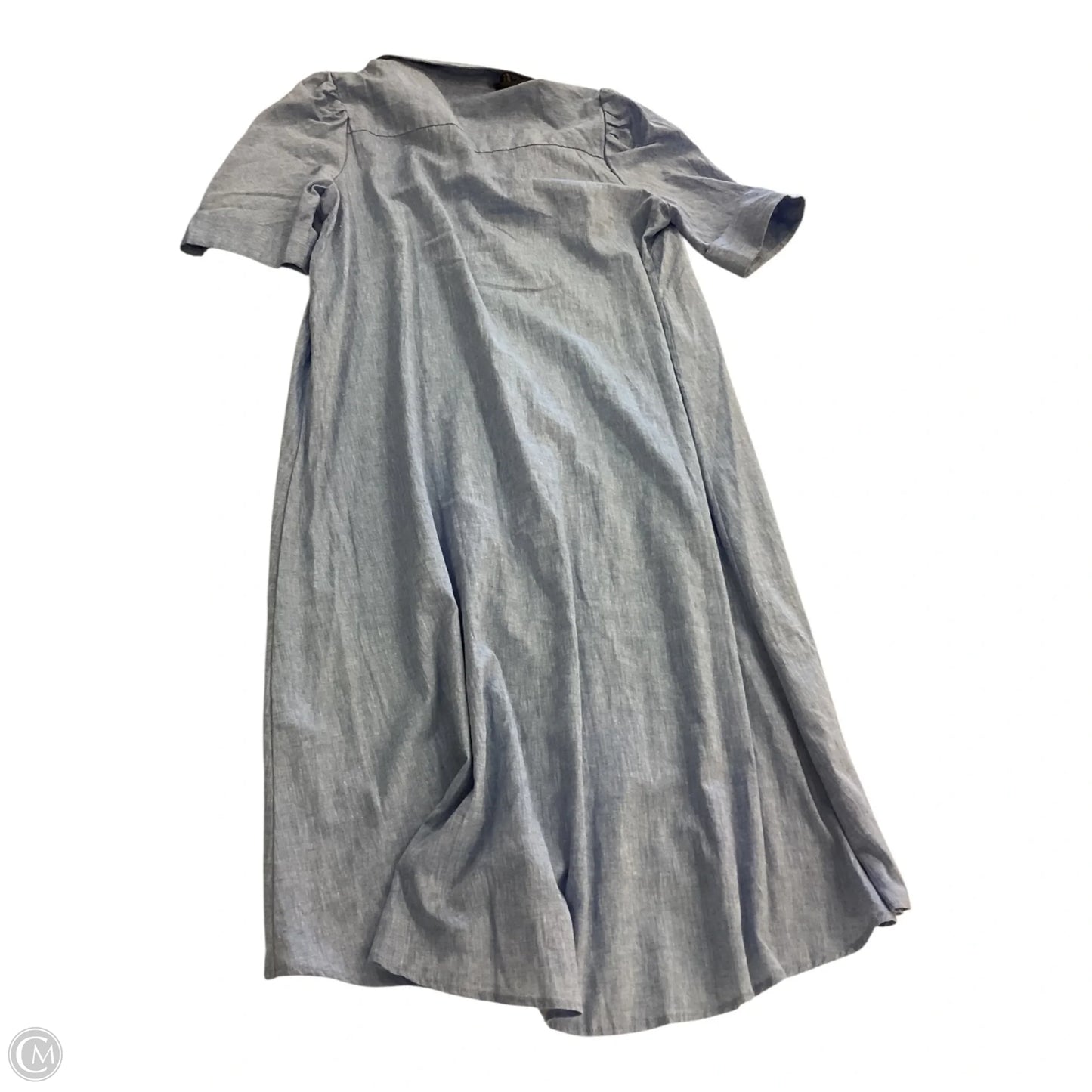 Dress Casual Midi By Pomander Place In Blue, Size: L