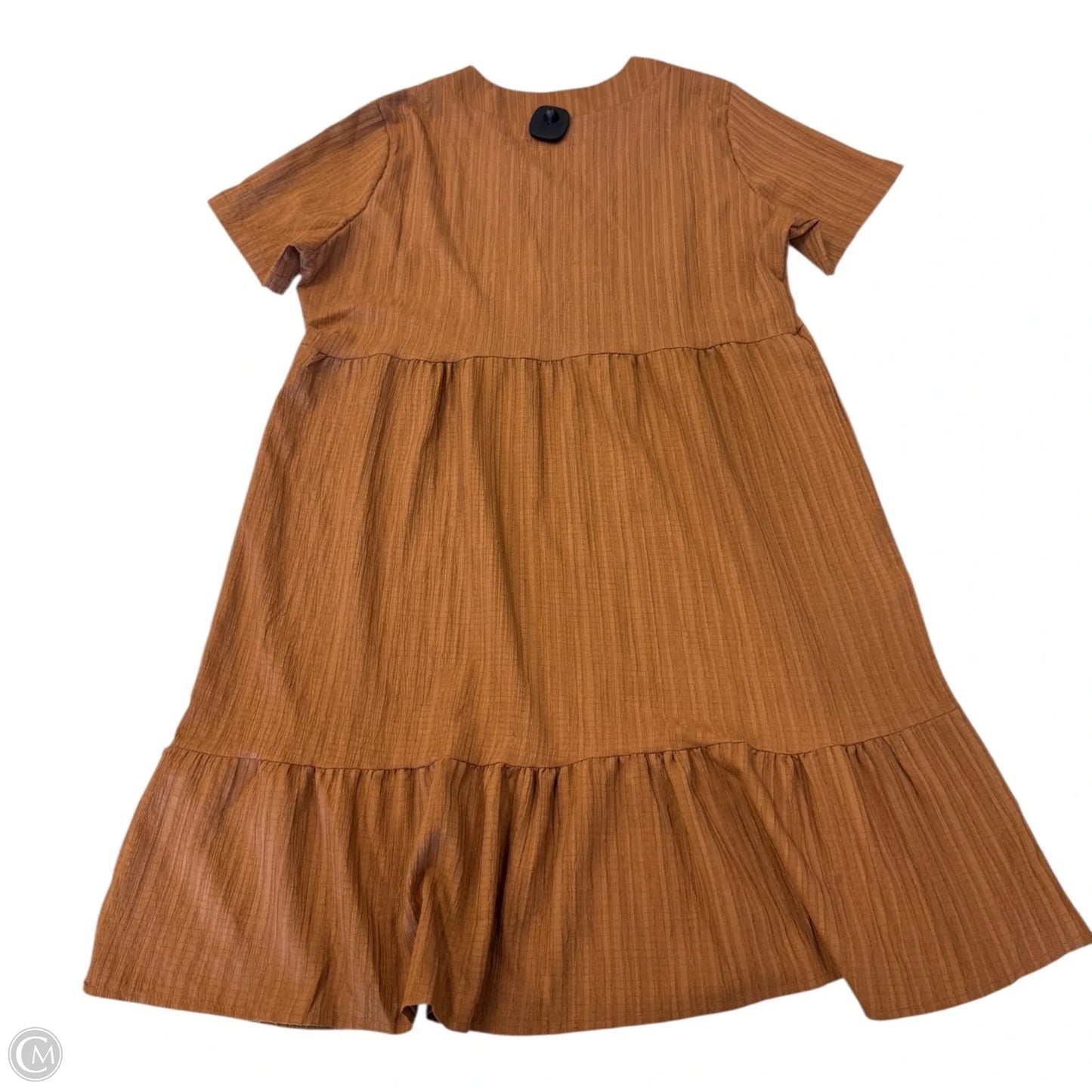 Dress Casual Short By Clothes Mentor In Bronze, Size: Xxl