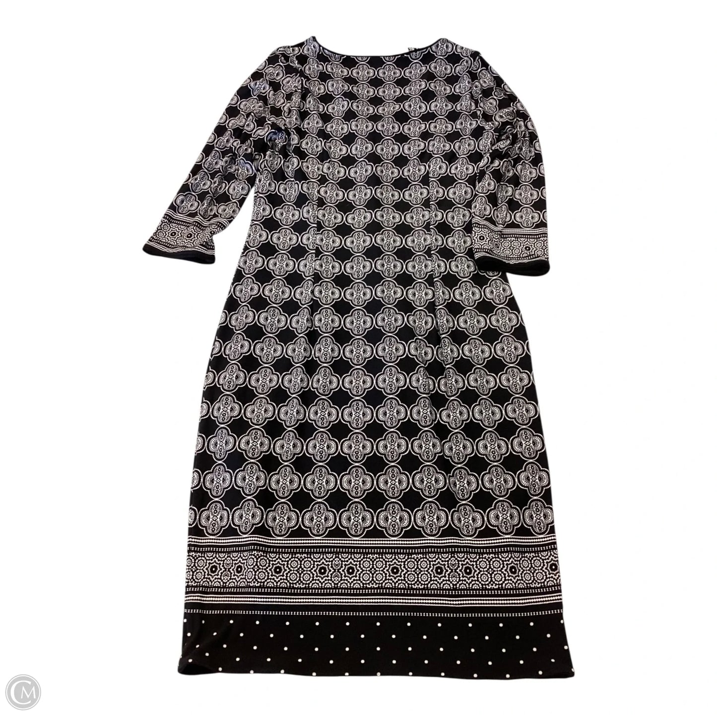 Dress Casual Short By White House Black Market In Black & White, Size: M