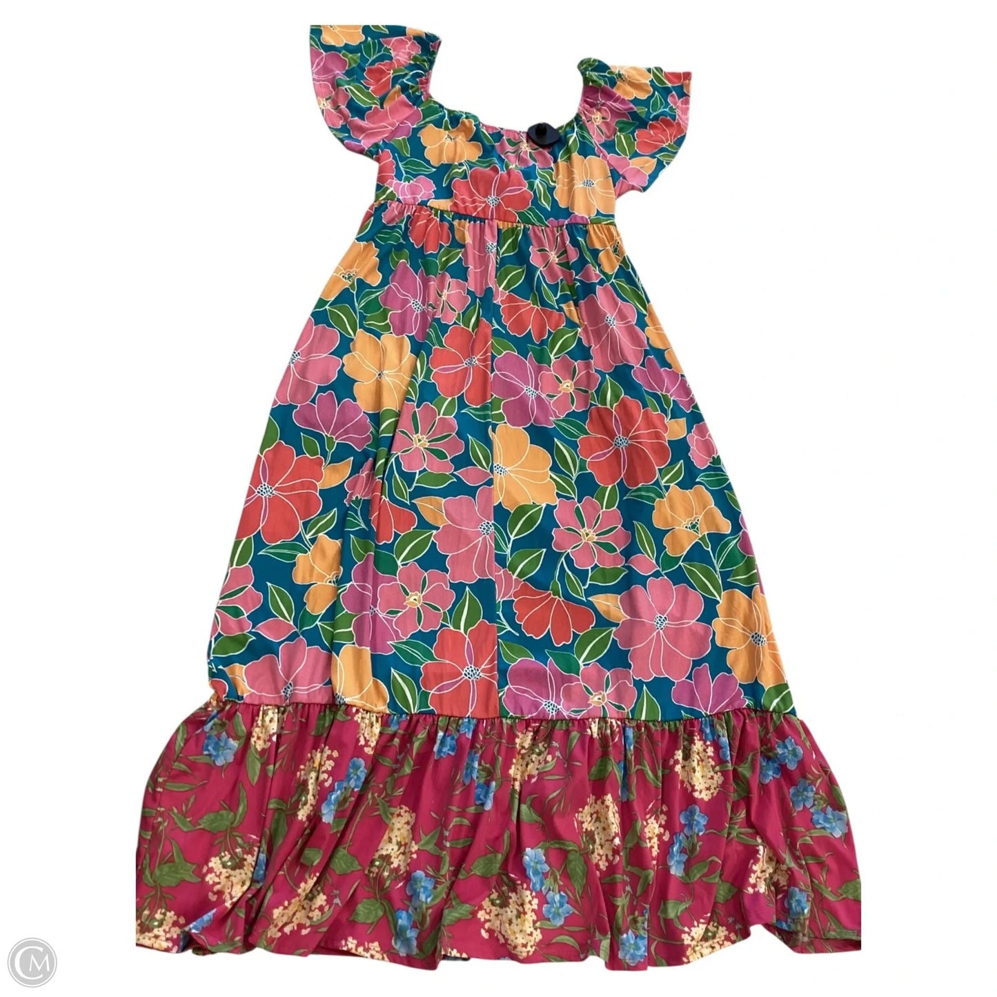 Dress Casual Maxi By Haptics In Floral Print, Size: Xl
