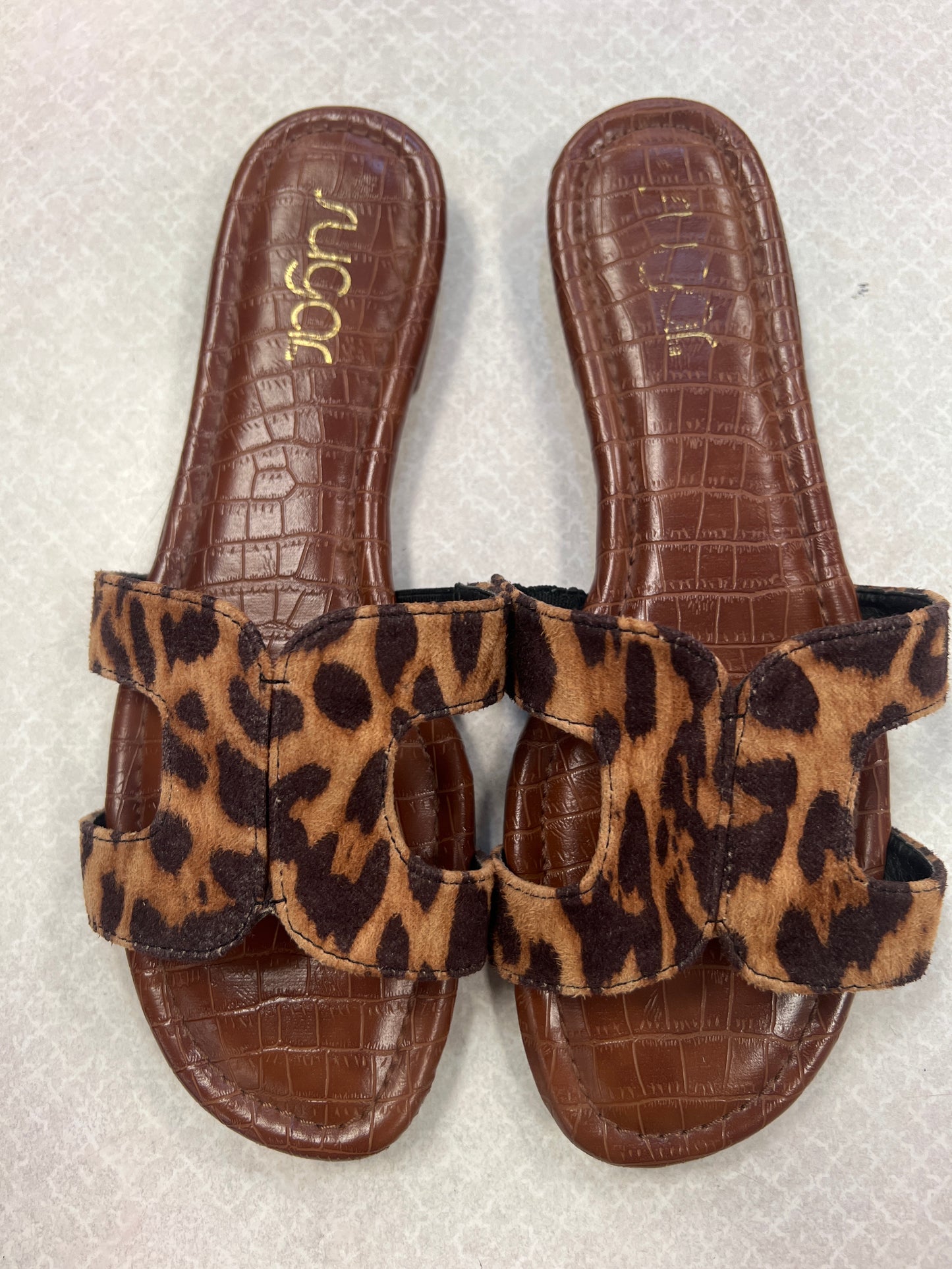 Sandals Flats By Sugar Size: 8.5