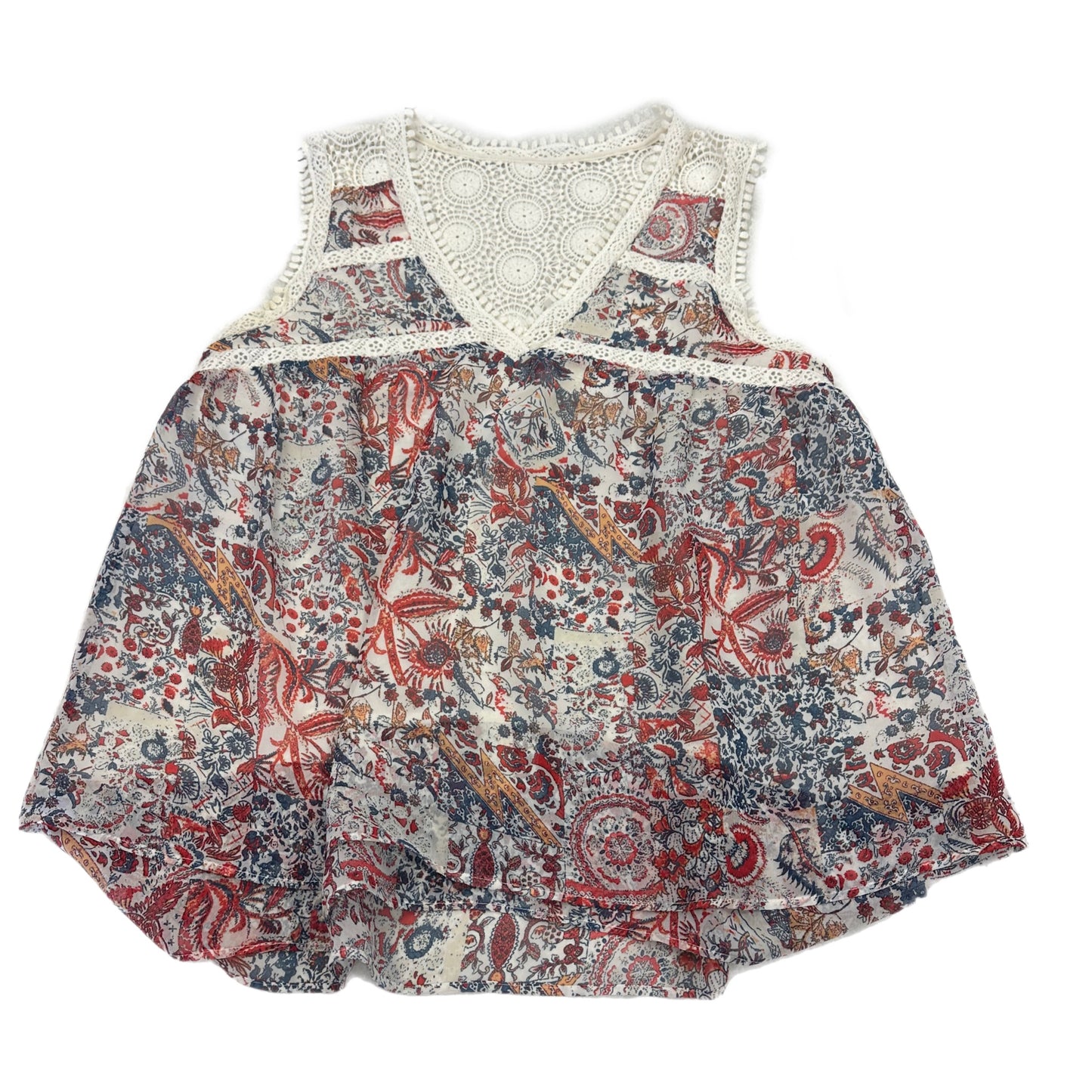Top Sleeveless By Maeve Size: M