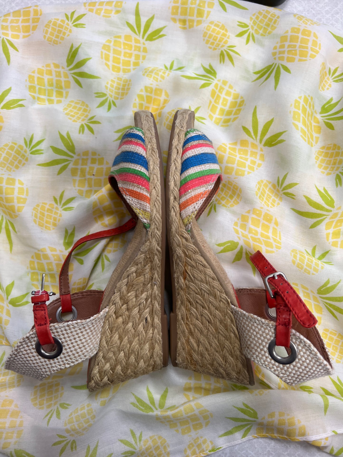 Shoes Heels Espadrille Wedge By Lucky Brand Size: 7.5