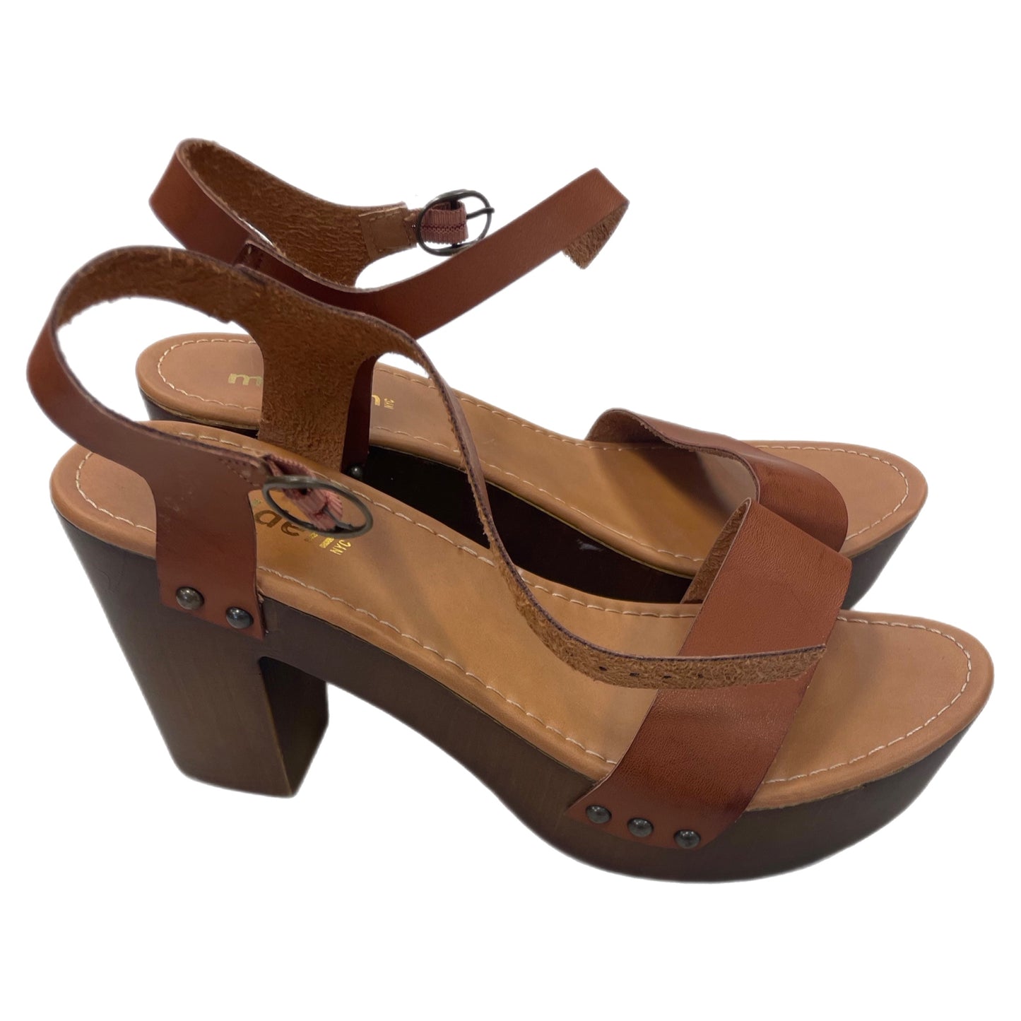 Shoes Heels Block By Madden Girl Size: 9.5