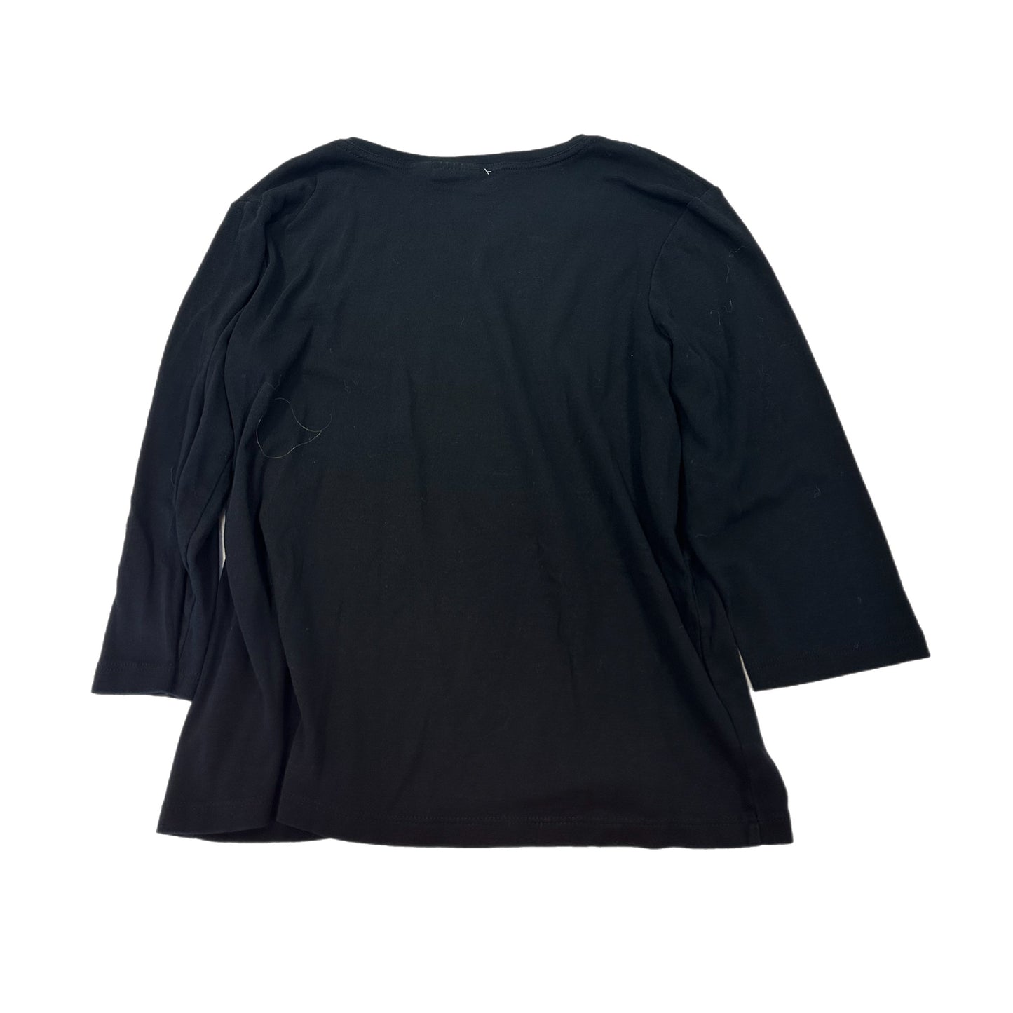 Top 3/4 Sleeve Basic By Chicos Size: 3 (XL)