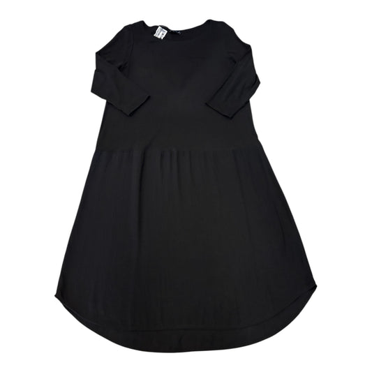 Dress Casual Short By Eileen Fisher In Black, Size: L