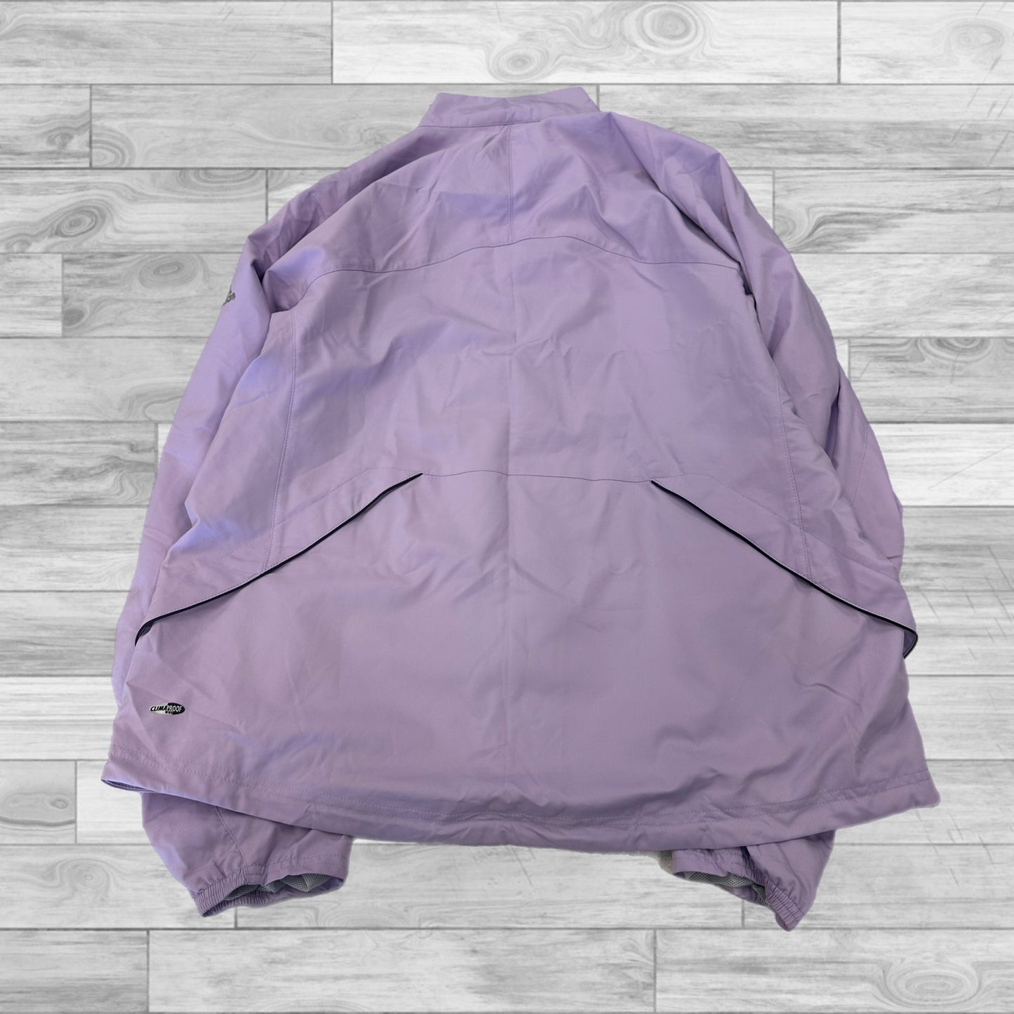 Purple Athletic Jacket Adidas, Size Xl