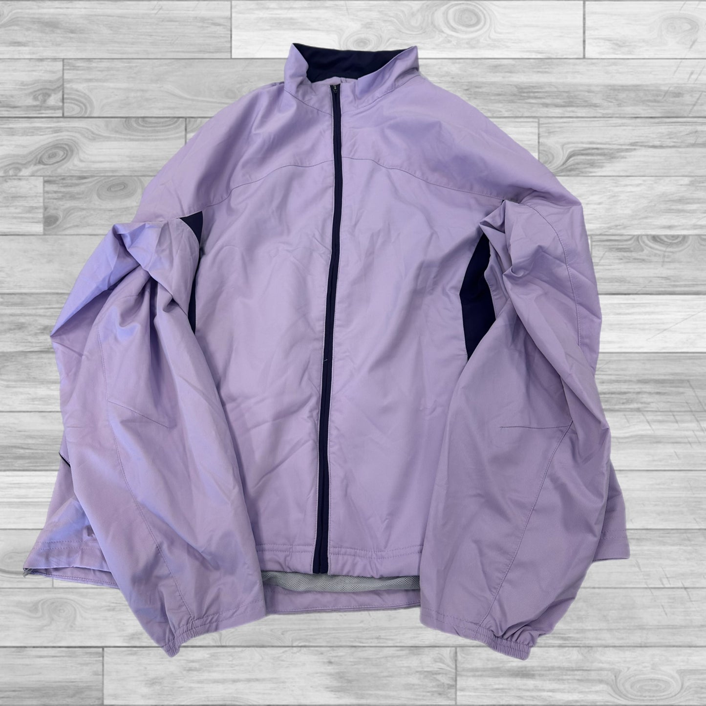 Purple Athletic Jacket Adidas, Size Xl