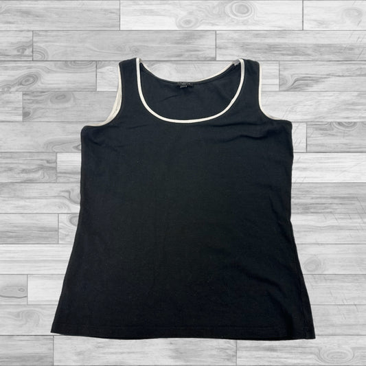 Top Sleeveless Basic By Talbots In Black, Size: S