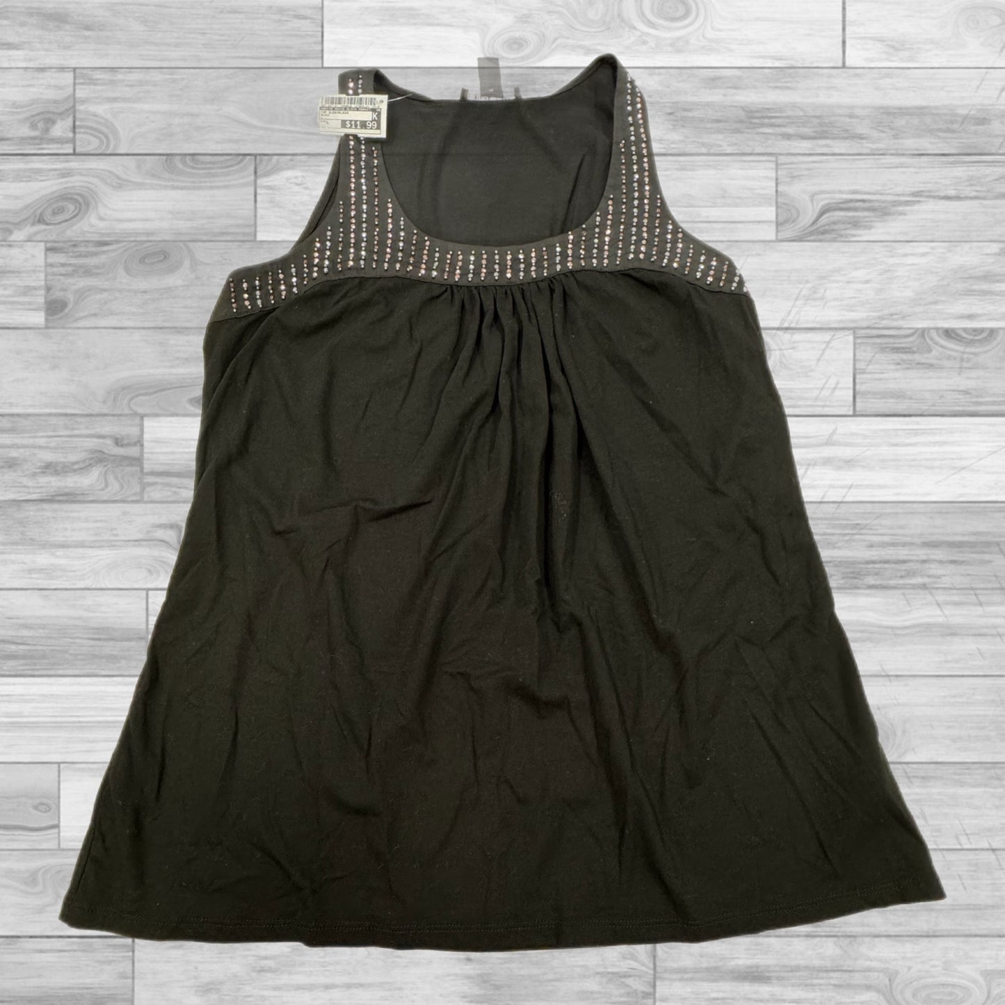 Top Sleeveless By White House Black Market In Black, Size: L