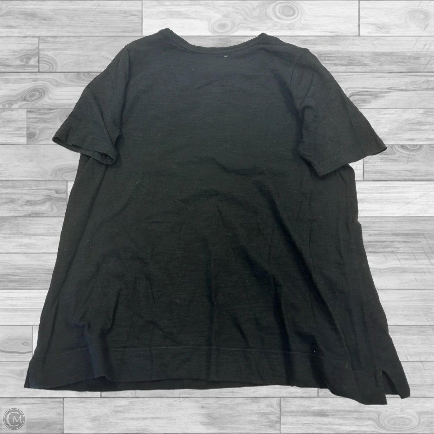 Top Short Sleeve Basic By J. Jill In Black, Size: M