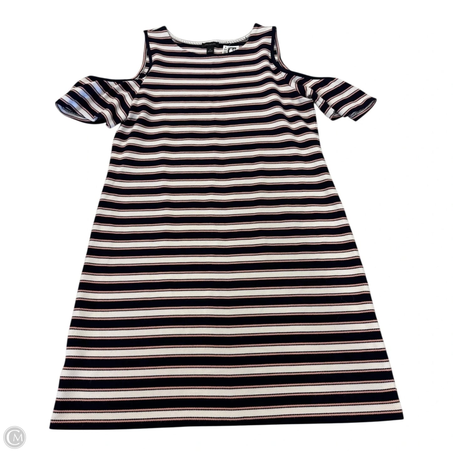 Dress Casual Short By Ann Taylor In Striped Pattern, Size: Xs