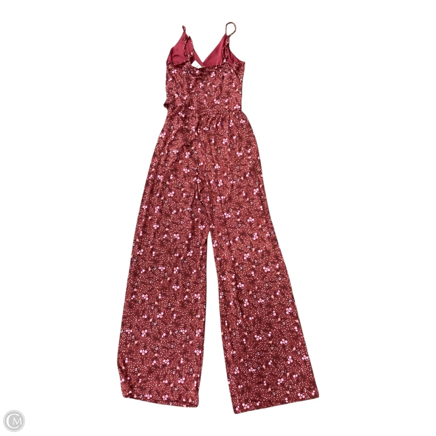 Jumpsuit By Kaleigh In Maroon, Size: S