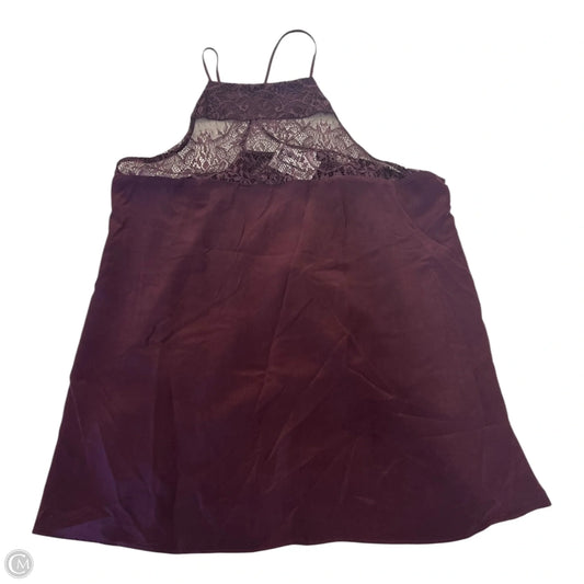 Tank Top By Cma In Purple, Size: L