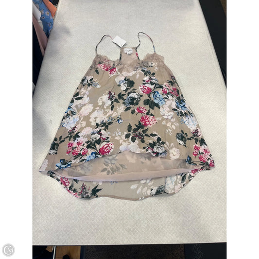 Tank Top By Cma In Floral Print, Size: L