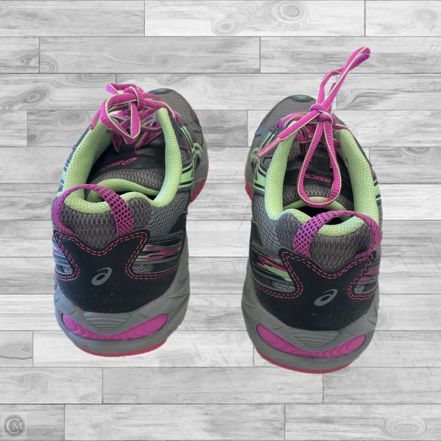 Shoes Sneakers By Asics In Grey, Size: 7.5