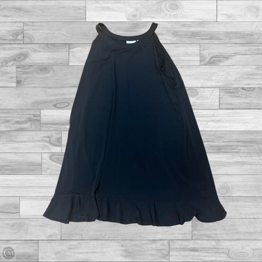 Dress Casual Short By Susan Graver In Black, Size: 3x