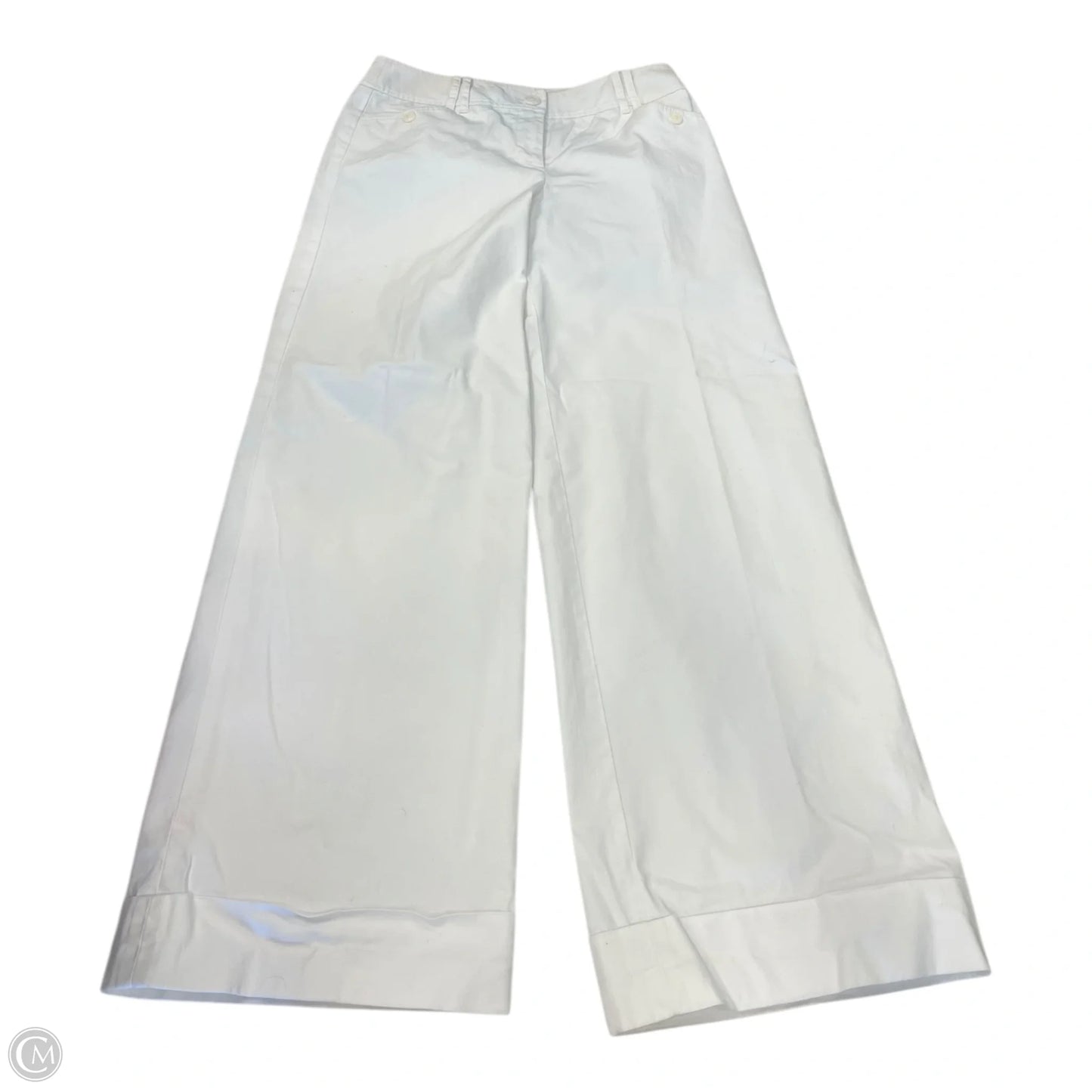 Pants Wide Leg By Loft In White, Size: 6