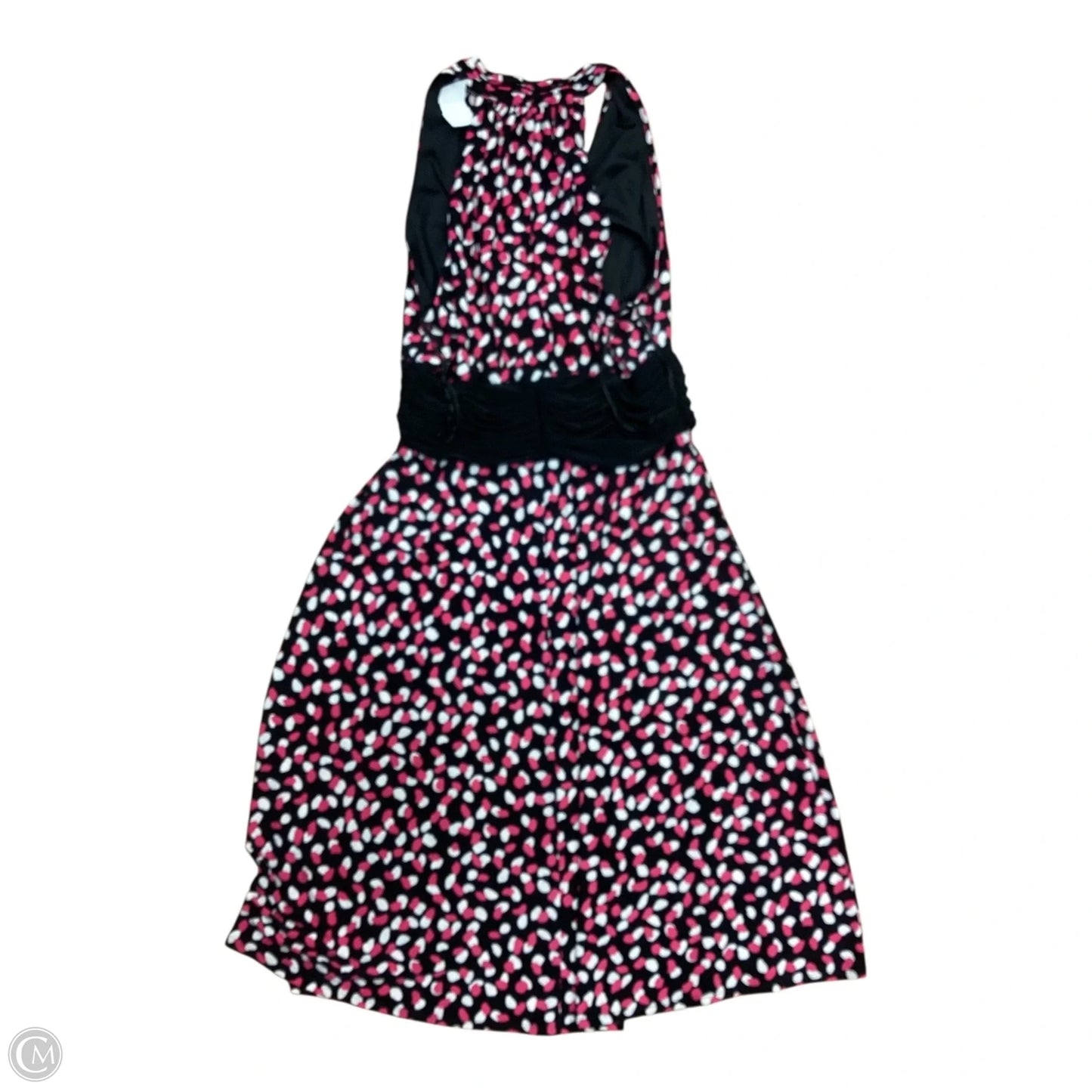 Dress Casual Short By Evan-picone In Pink & White, Size: 16