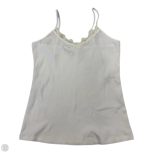 Tank Top By Clothes Mentor In White, Size: L