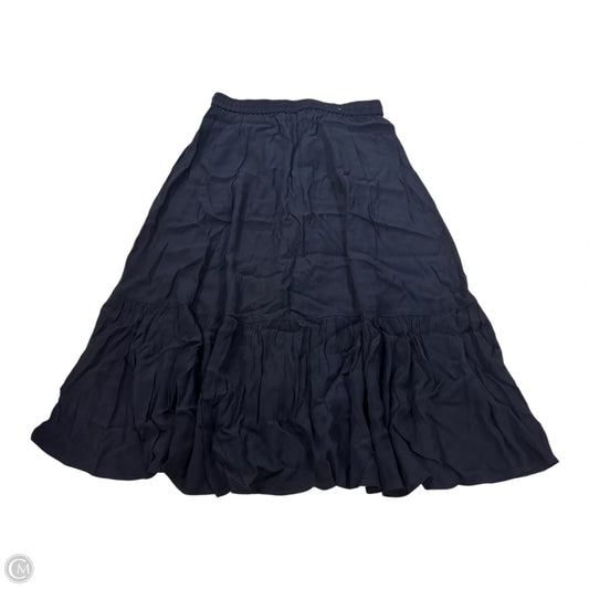 Skirt Maxi By Talbots In Navy, Size: S