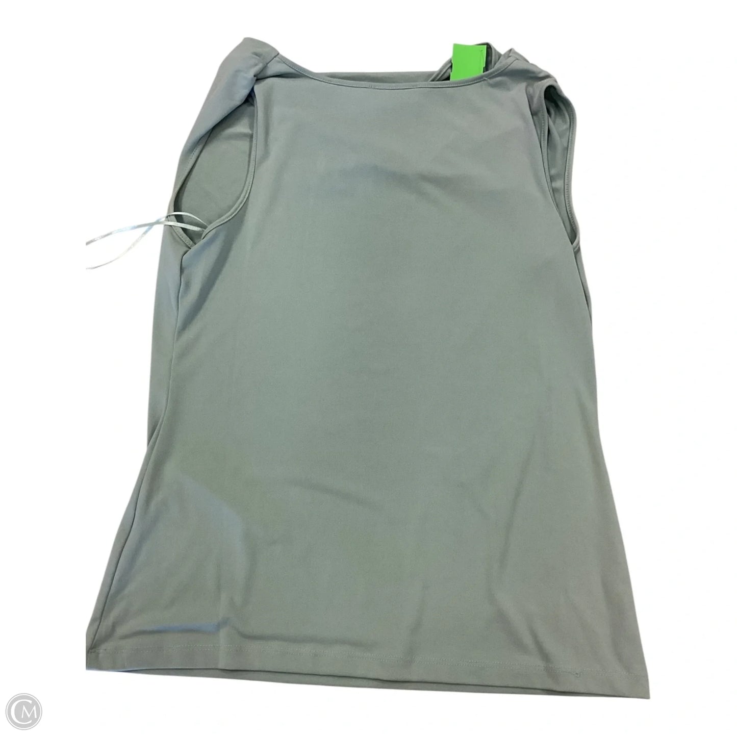 Top Sleeveless By Tahari By Arthur Levine In Green, Size: S