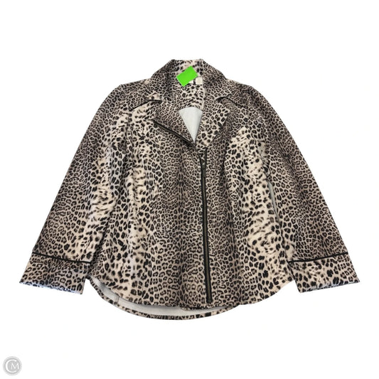 Jacket Other By Chicos In Animal Print, Size: S