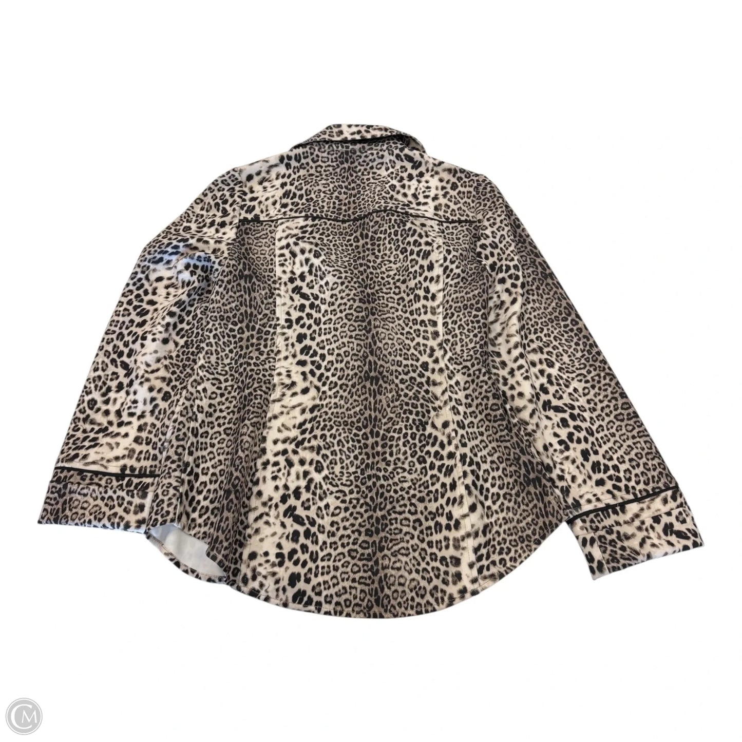 Jacket Other By Chicos In Animal Print, Size: S