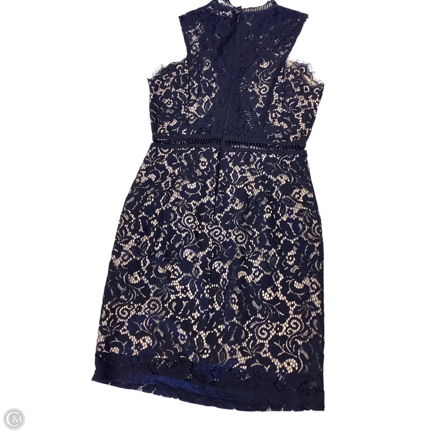 Dress Casual Short By Impressions In Navy, Size: L
