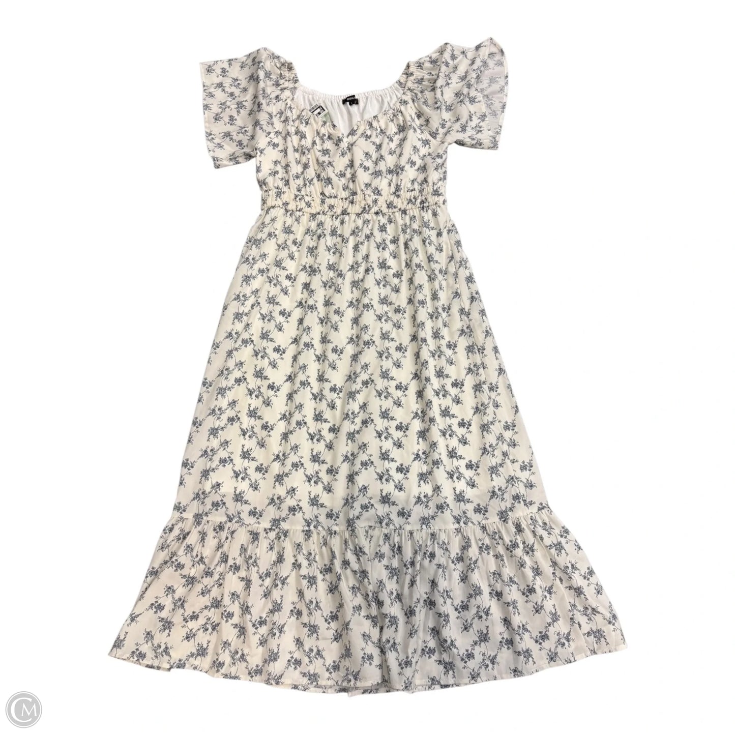 Dress Casual Maxi By Wishlist In White, Size: L