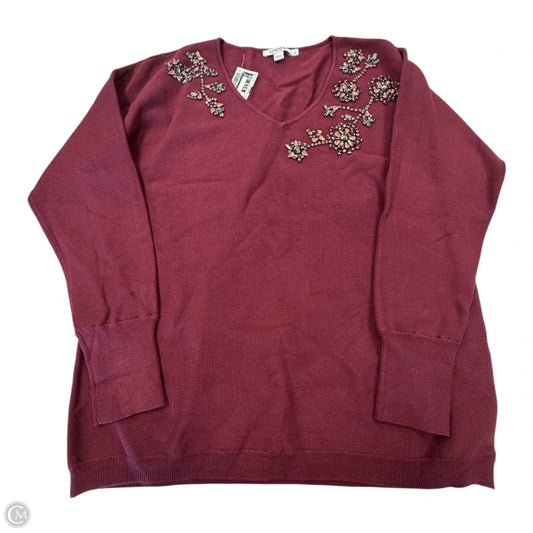Top Long Sleeve By Chicos In Purple, Size: M