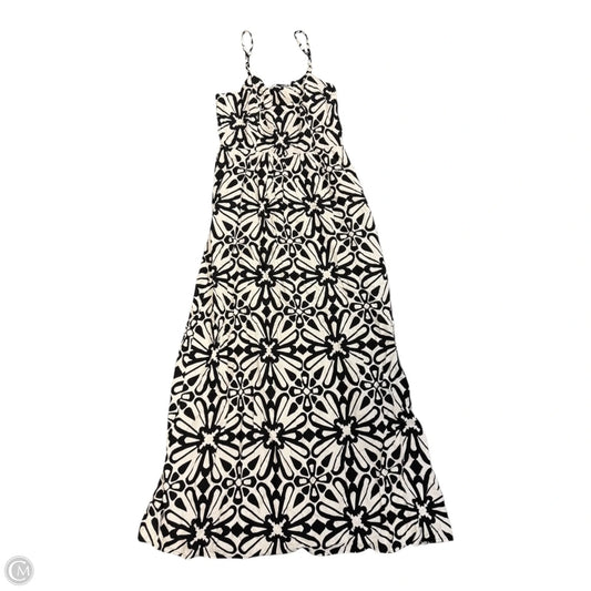 Dress Casual Maxi By As U Wish In Black & White, Size: Xl
