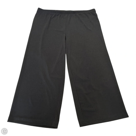 Pants Cropped By Chicos In Black, Size: 16