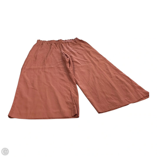 Pants Wide Leg By Ann Taylor In Orange, Size: M