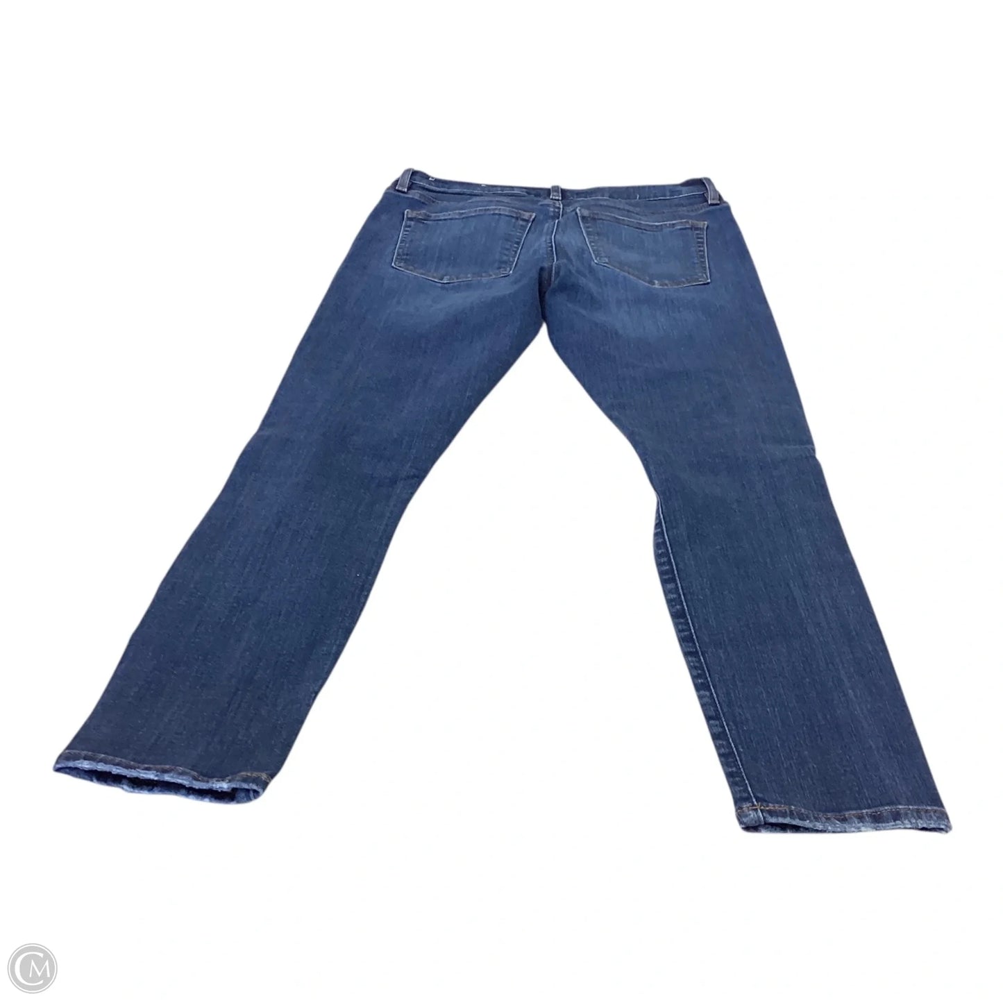 Jeans Skinny By Loft In Blue Denim, Size: 6