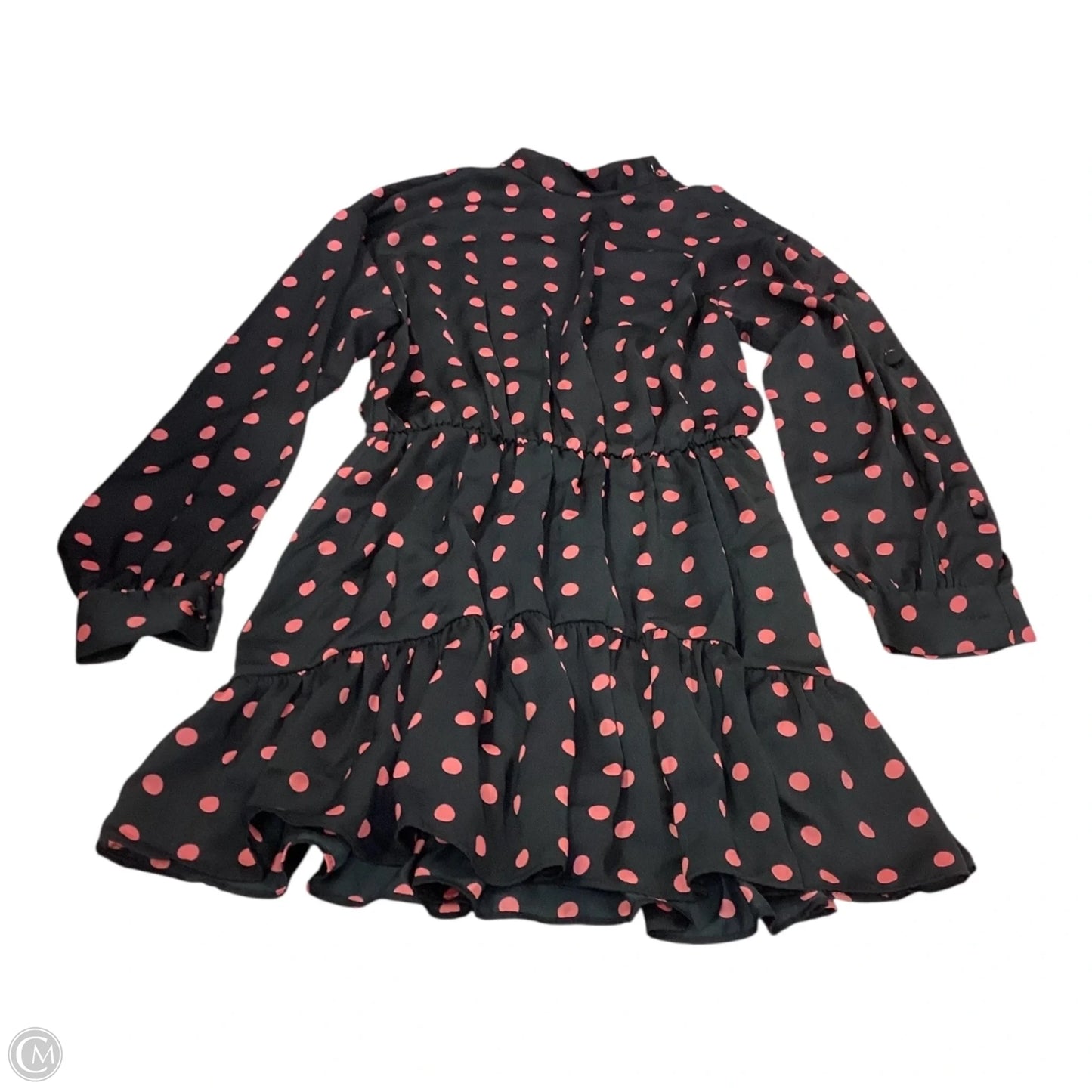 Dress Casual Short By Zara Basic In Polkadot Pattern, Size: Xs