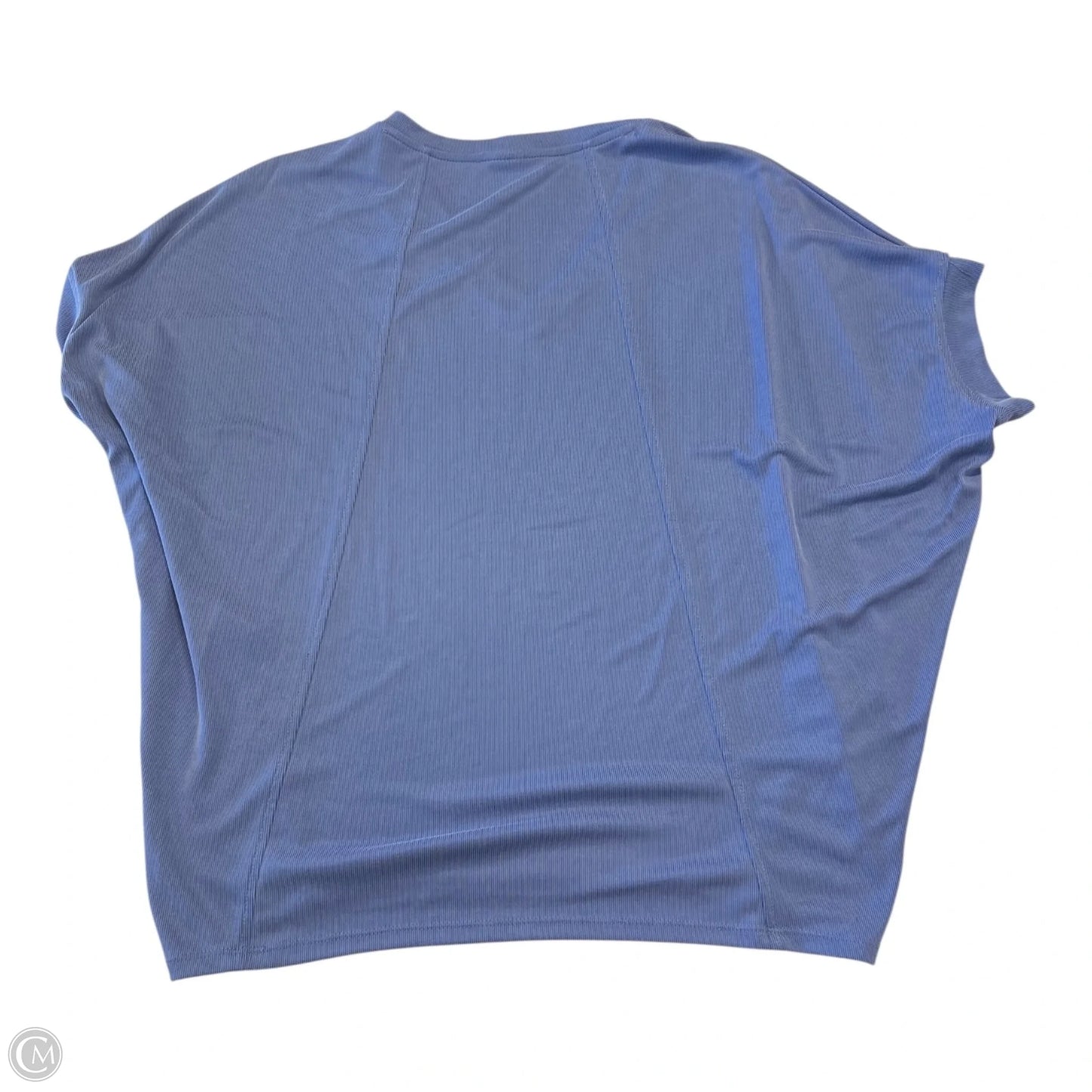 Top Short Sleeve By Chicos In Blue, Size: M