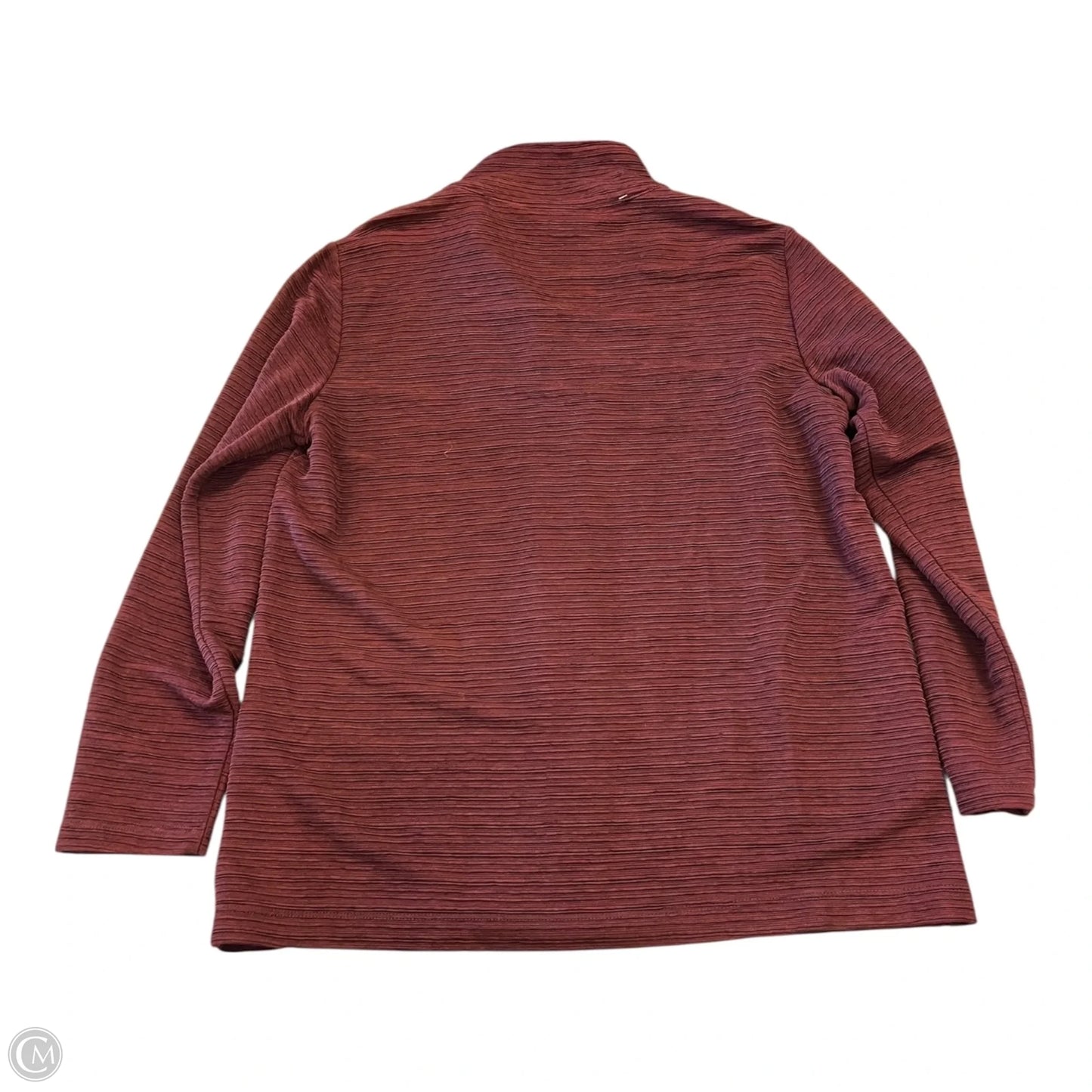 Jacket Other By Chicos In Maroon, Size: M